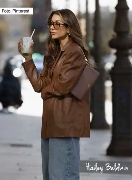 gaban de cuero tendencia